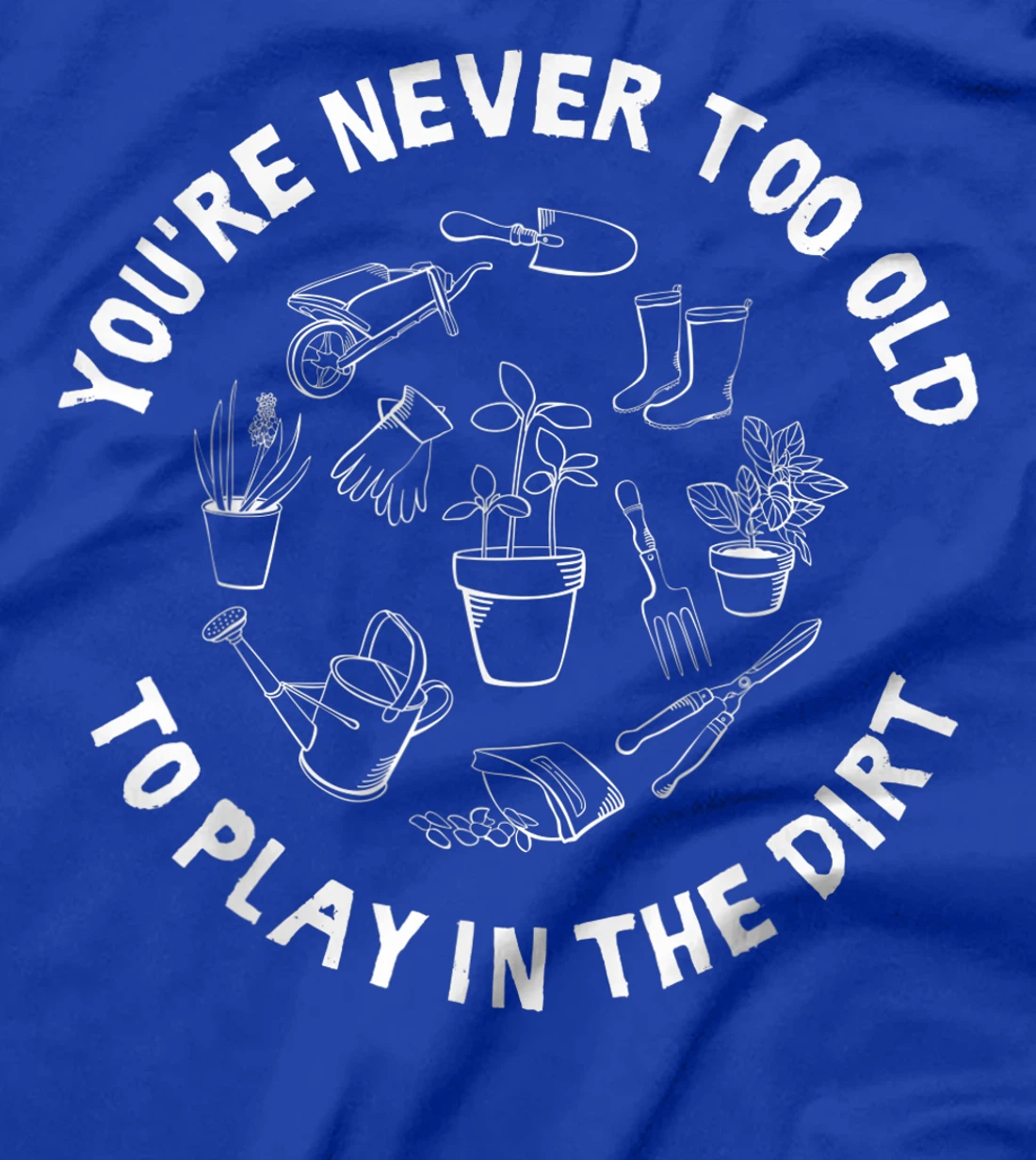 Funny Gardening Gift Men Women Cool Gardener Plant Botanist T-Shirt