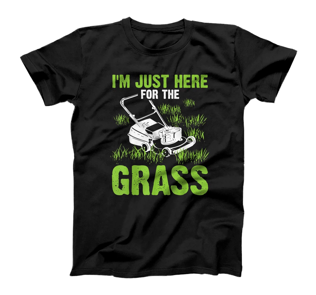 Funny Lawn Mowing Gift For Men Landscaping Gardener Toddlers T-Shirt