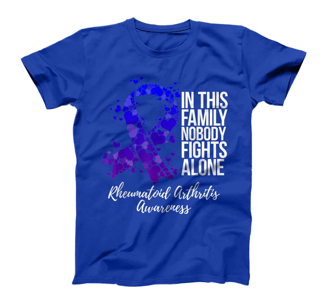 Family Support Rheumatoid Arthritis Awareness T-Shirt