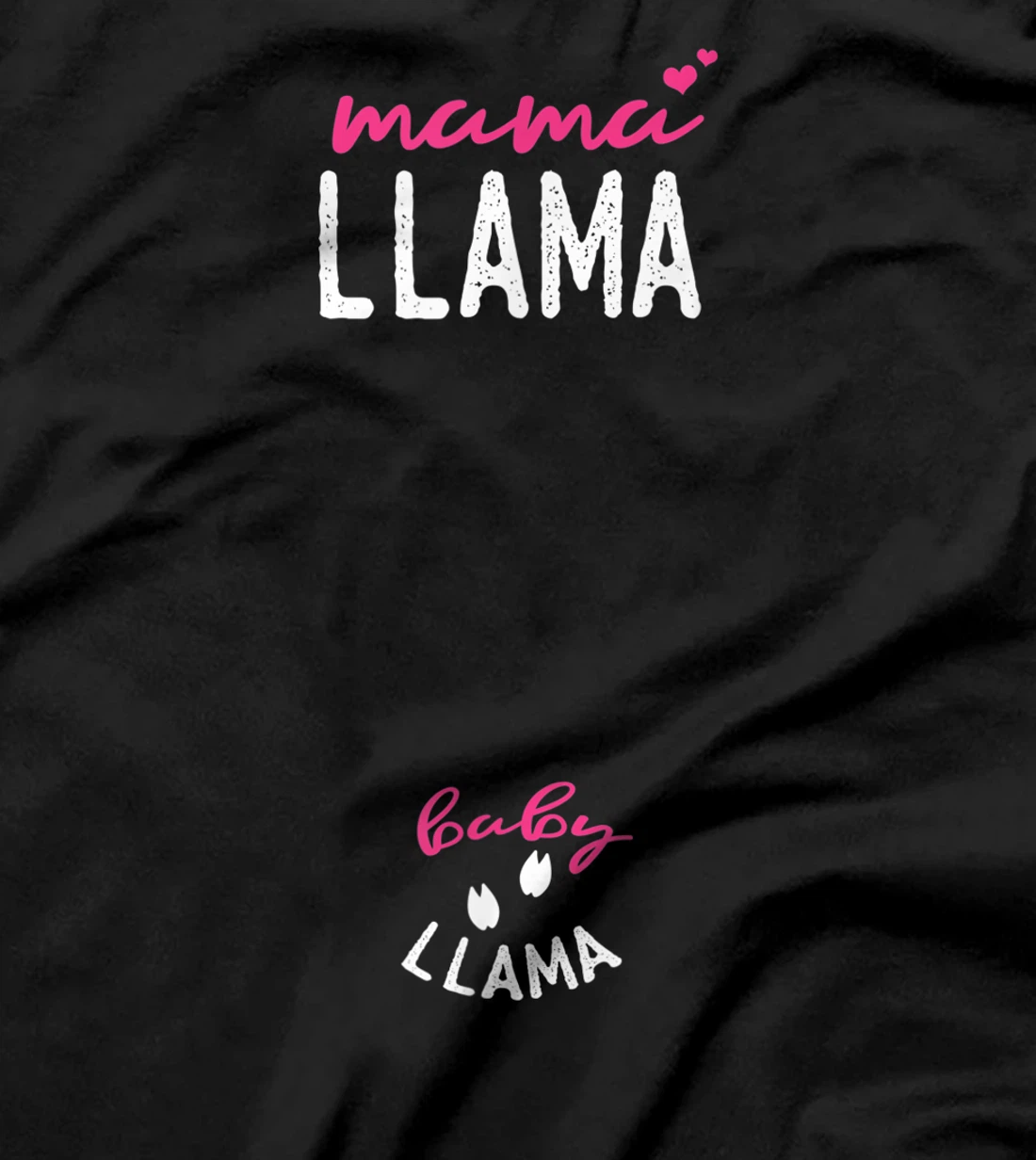 Mama Baby Llama Pregnancy T-Shirt
