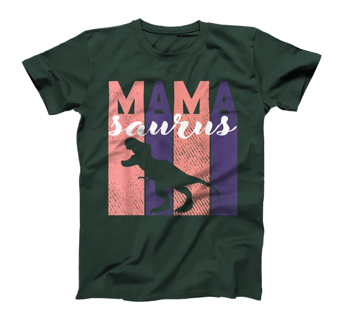 T-Rex Dinosaur Mama Saurus | A Funny Women Mamasaurus Family T-Shirt