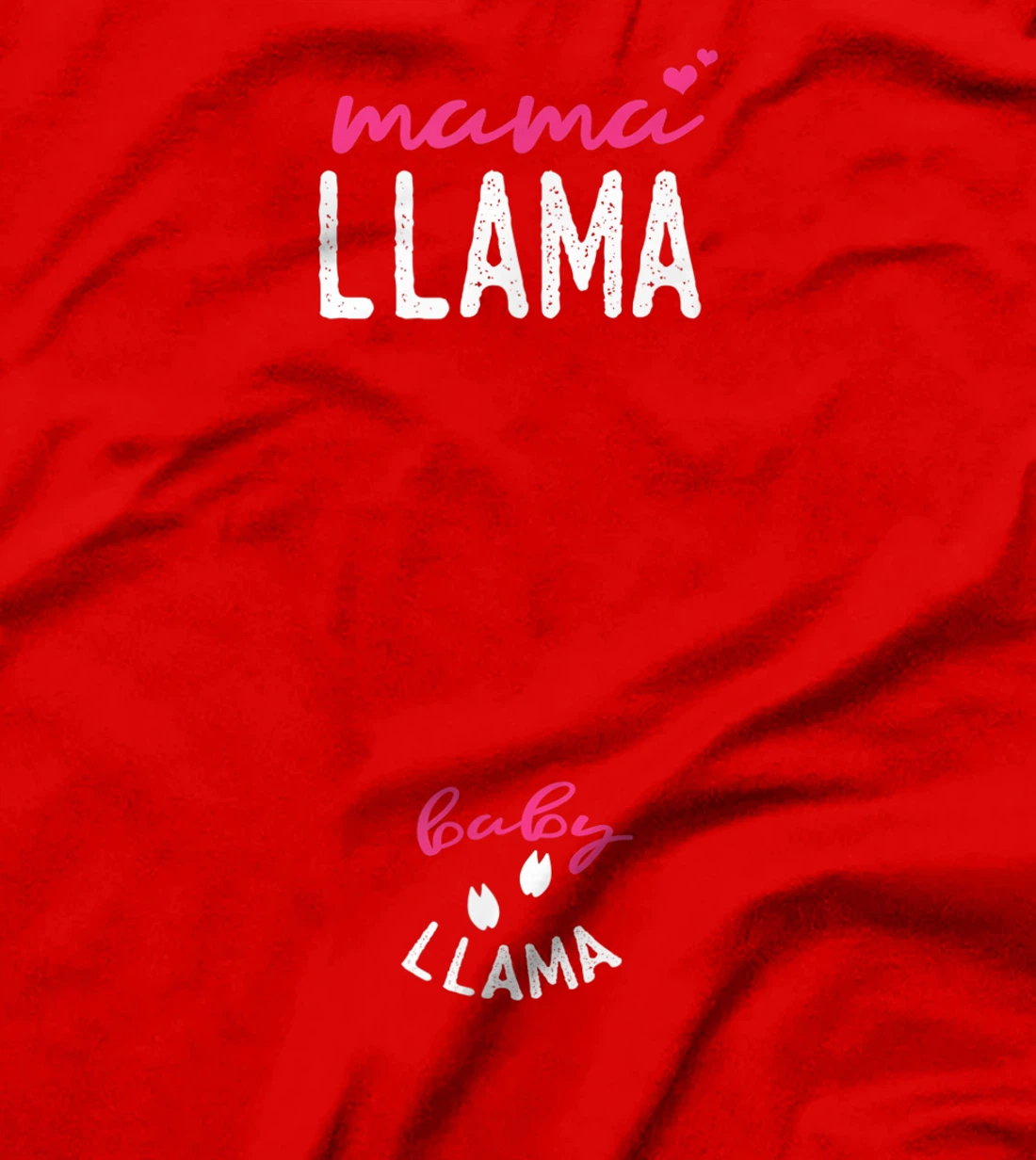 Mama Baby Llama Pregnancy T-Shirt