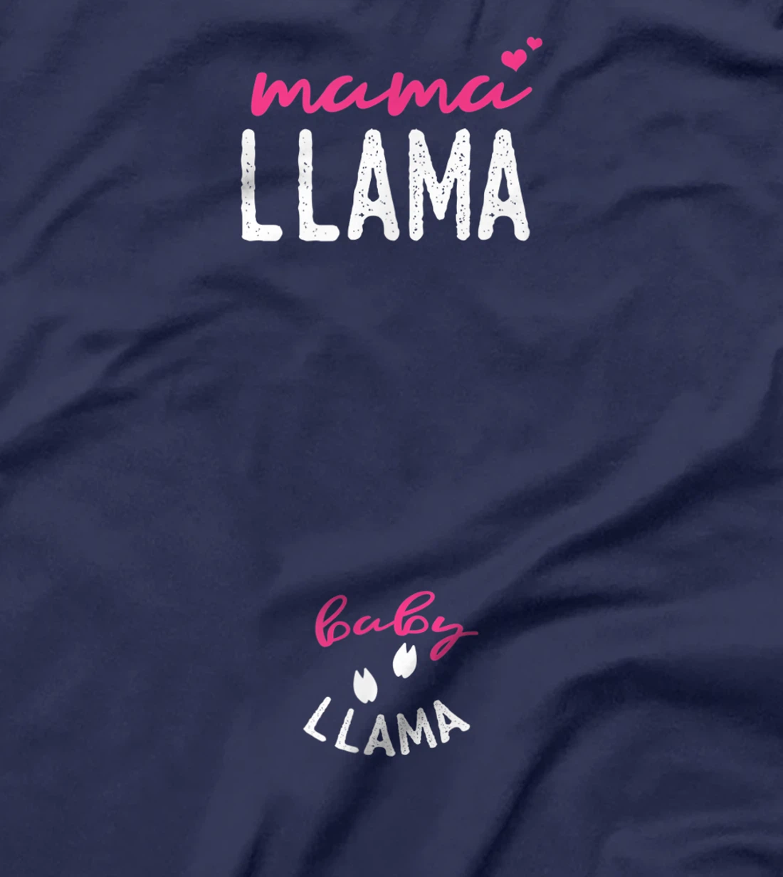 Mama Baby Llama Pregnancy T-Shirt