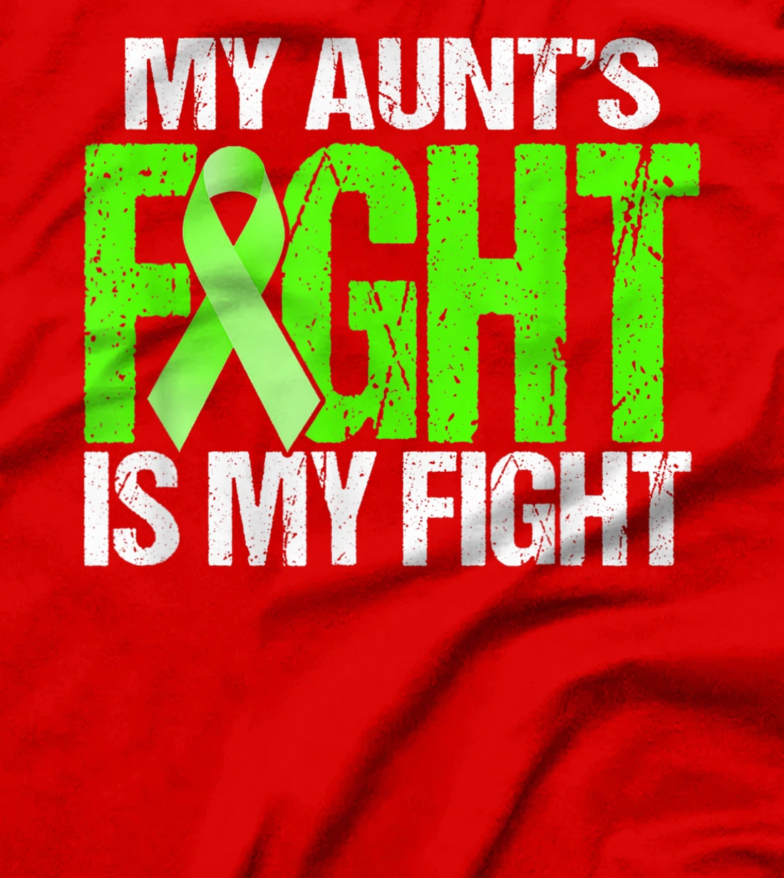 Lymphoma Cancer Shirt Aunt's Fight is My Fight T-Shirt
