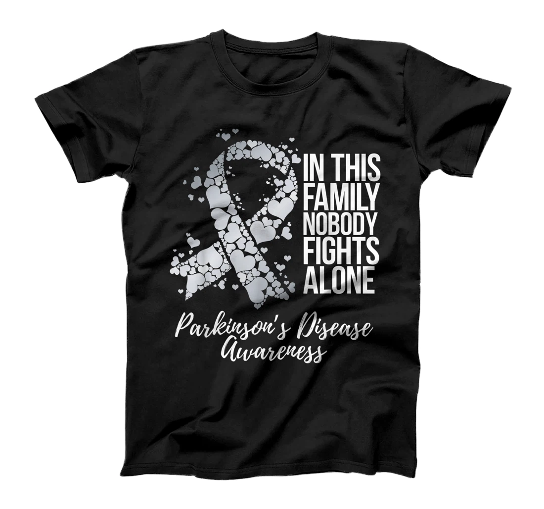 Family Support Parkinsons Disease Awareness T-Shirt