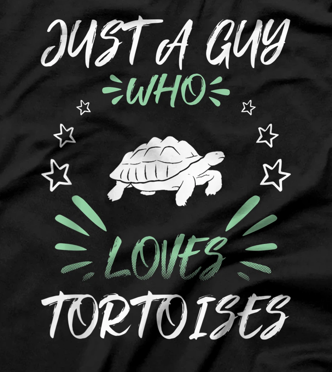 Just A Guy Who Loves Tortoises T-Shirt