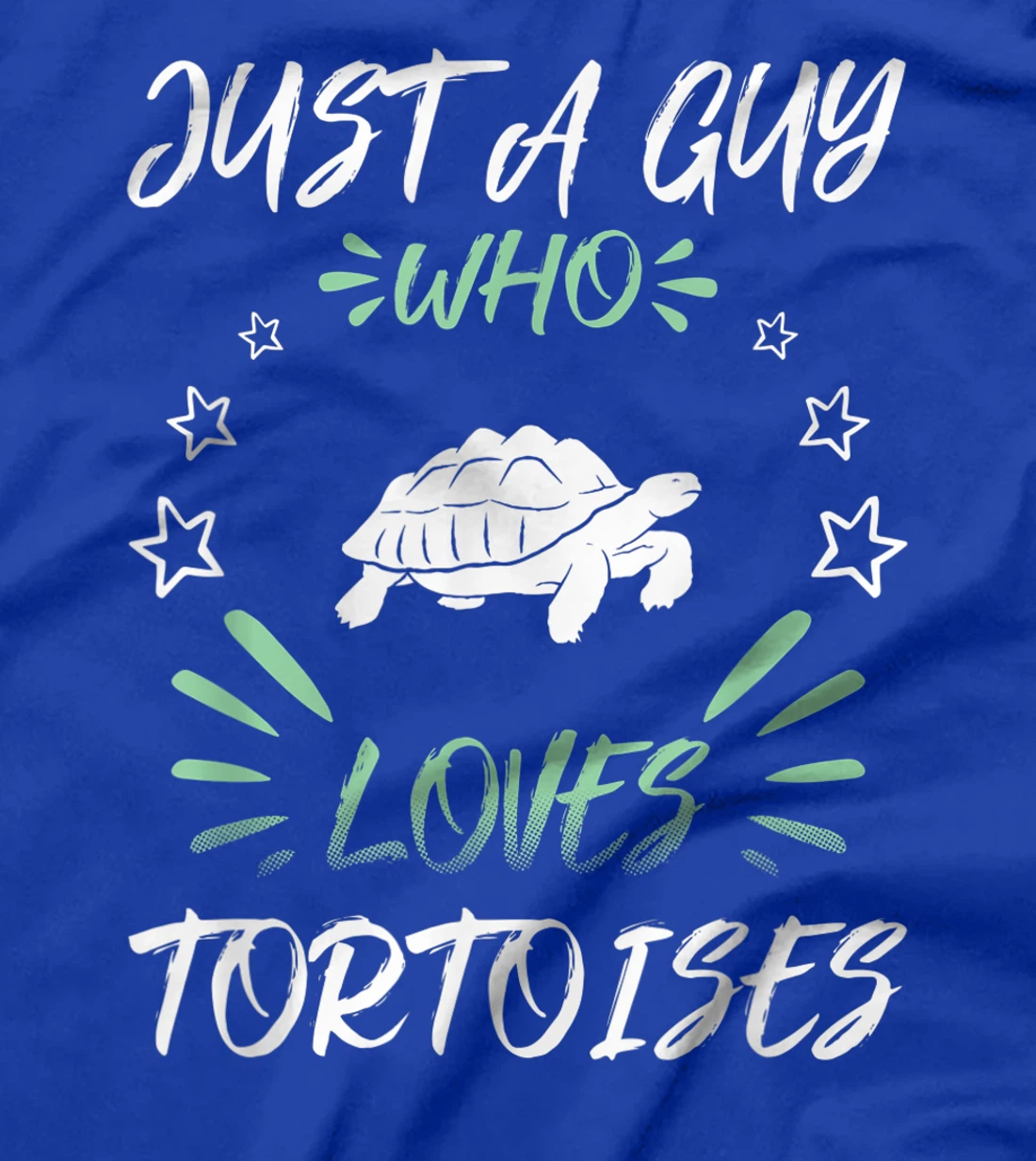 Just A Guy Who Loves Tortoises T-Shirt