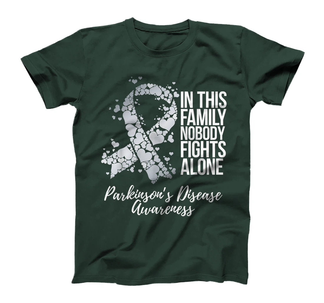 Family Support Parkinsons Disease Awareness T-Shirt