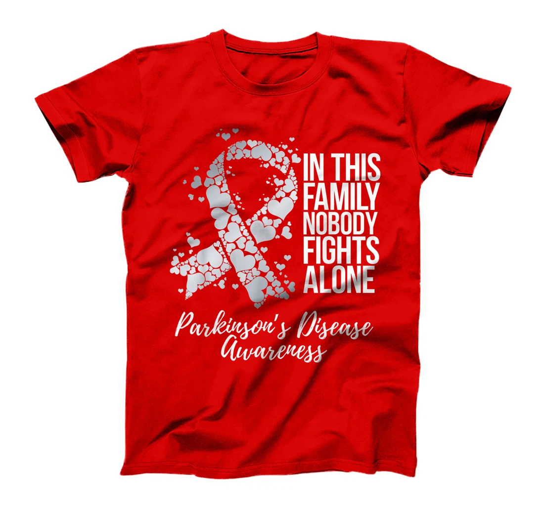 Family Support Parkinsons Disease Awareness T-Shirt