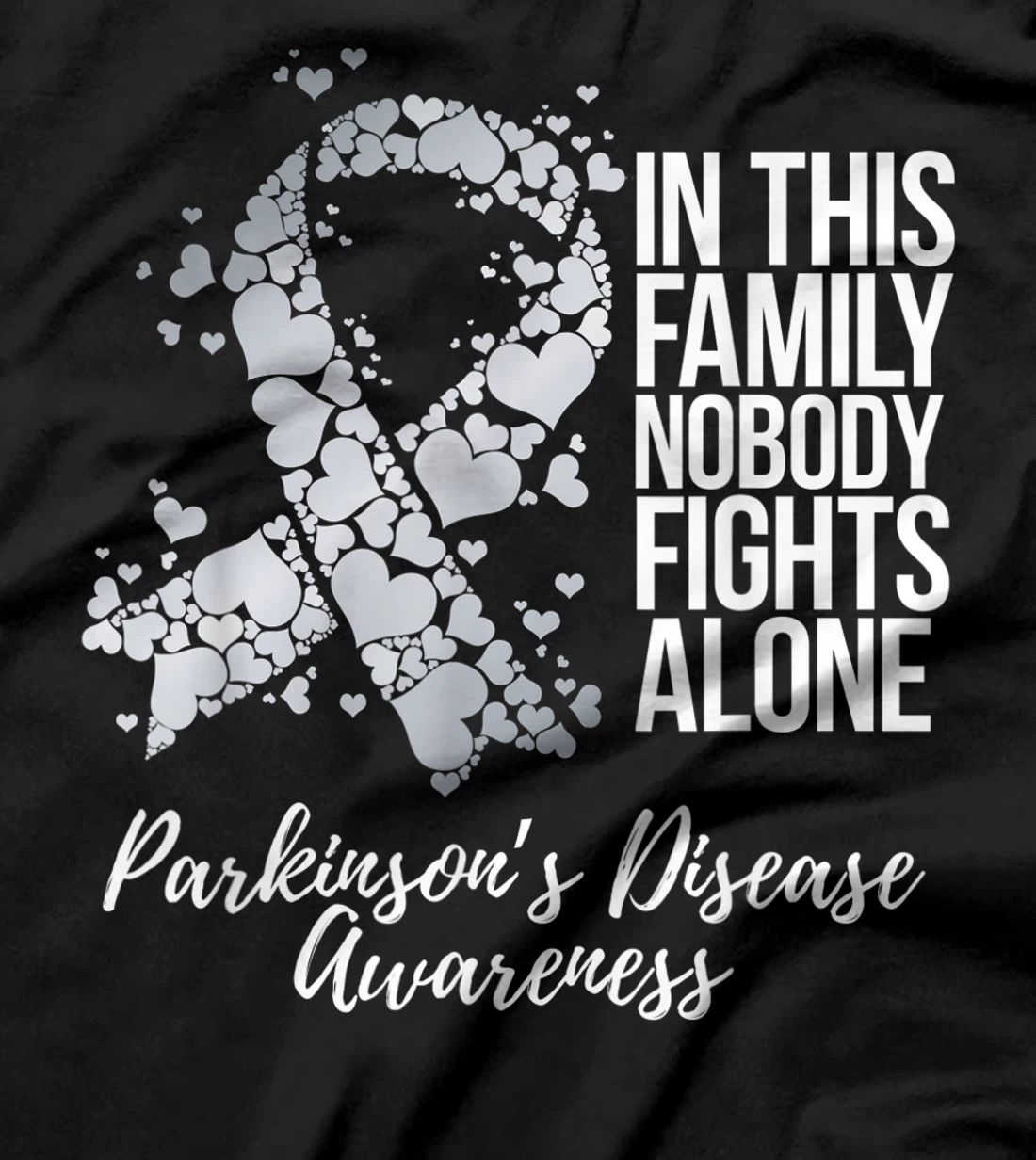Family Support Parkinsons Disease Awareness T-Shirt