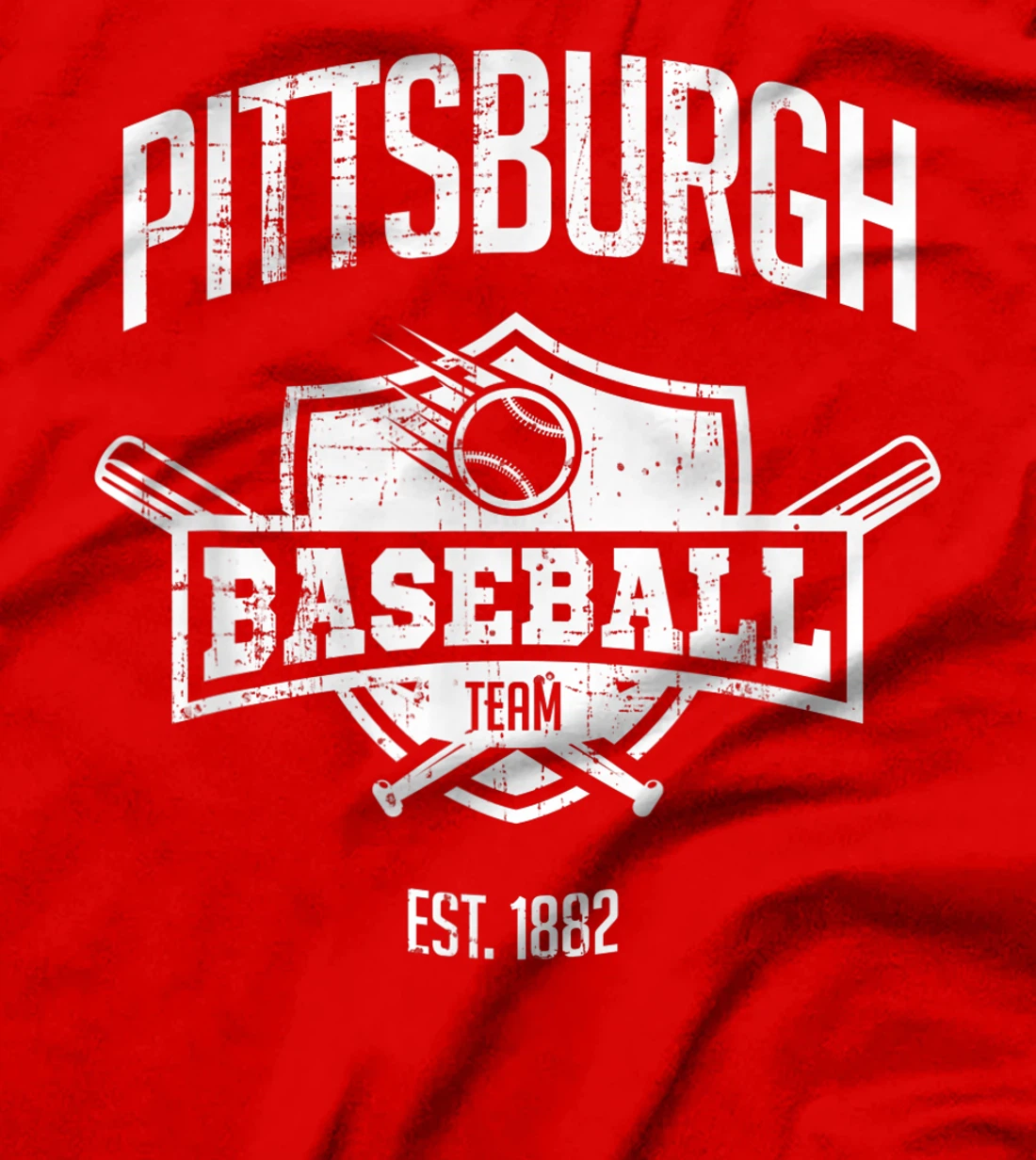 Distressed Retro Pirate Look Fan Gift Party Tailgate Gameday T-Shirt