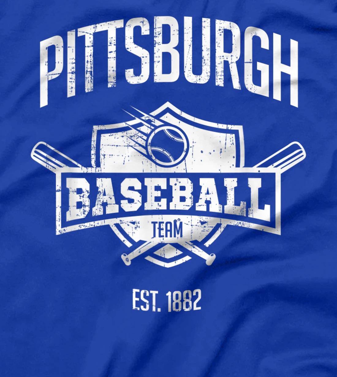 Distressed Retro Pirate Look Fan Gift Party Tailgate Gameday T-Shirt