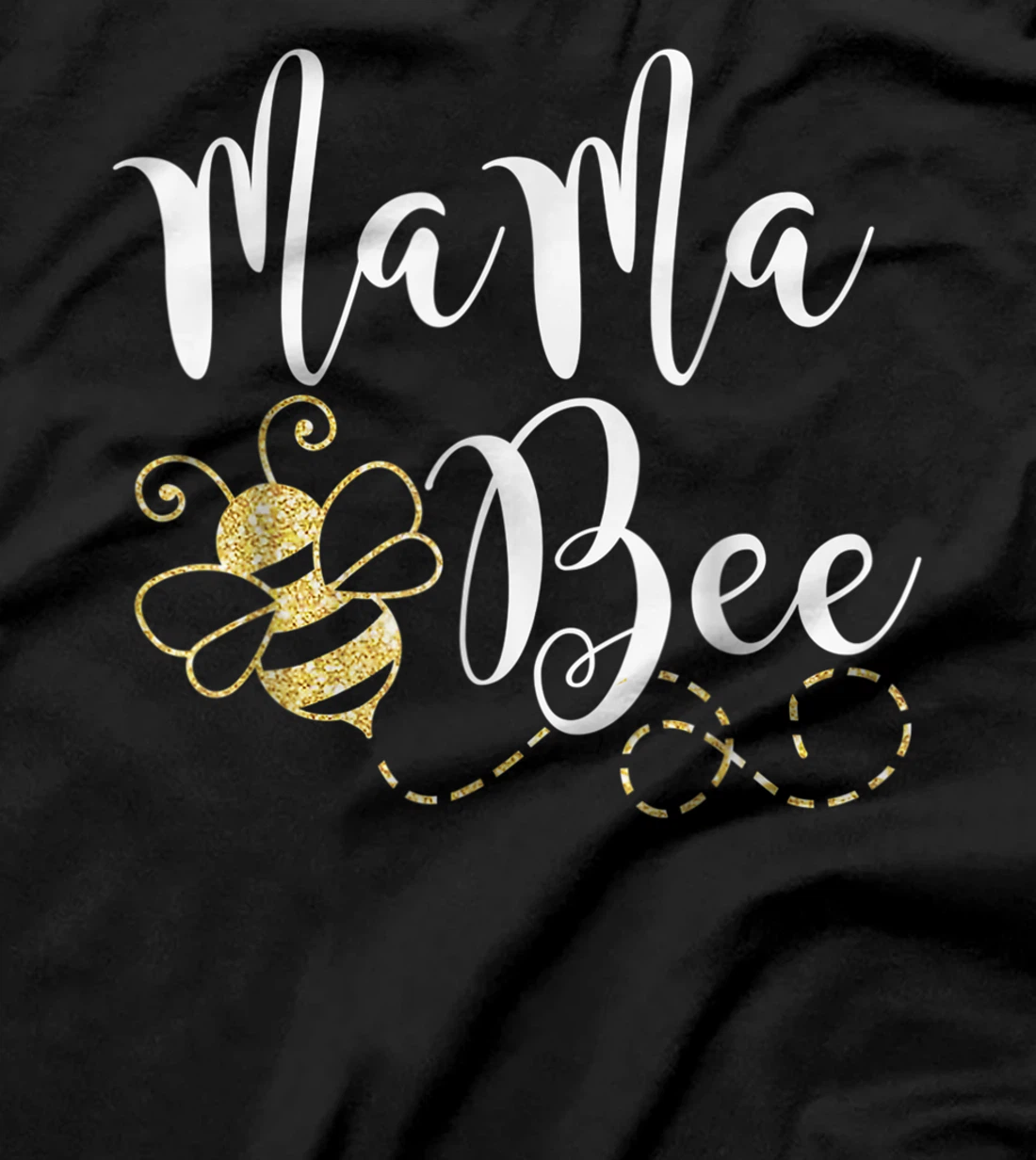 Bee Tshirt for Womens Mama Graphic Print T-Shirt