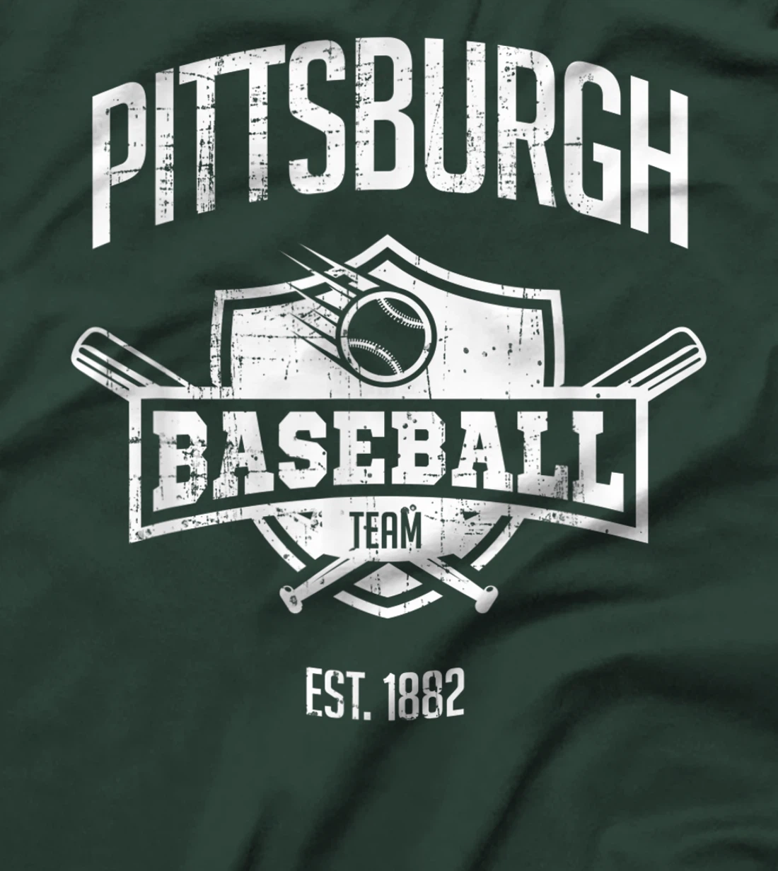 Distressed Retro Pirate Look Fan Gift Party Tailgate Gameday T-Shirt