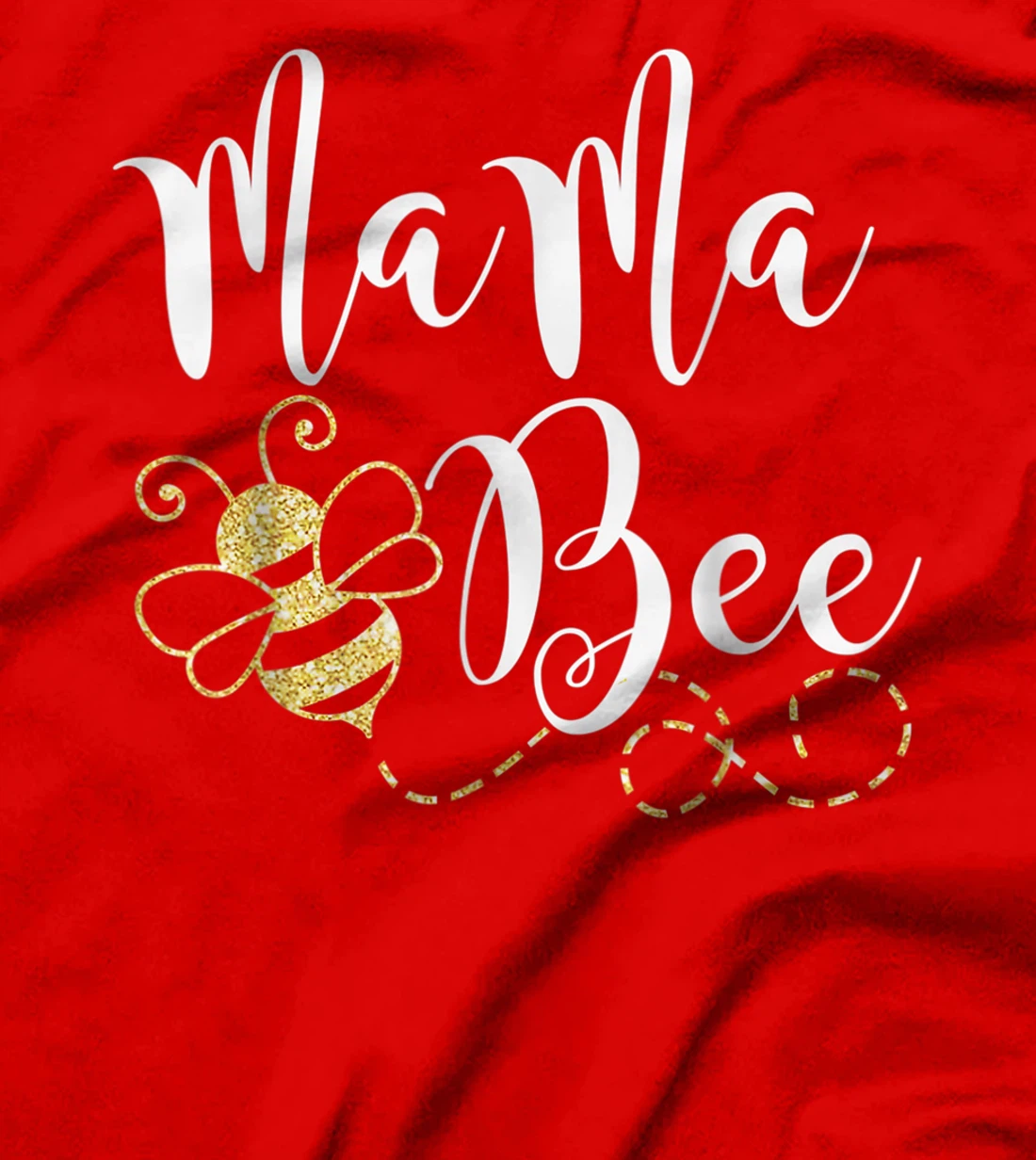 Bee Tshirt for Womens Mama Graphic Print T-Shirt