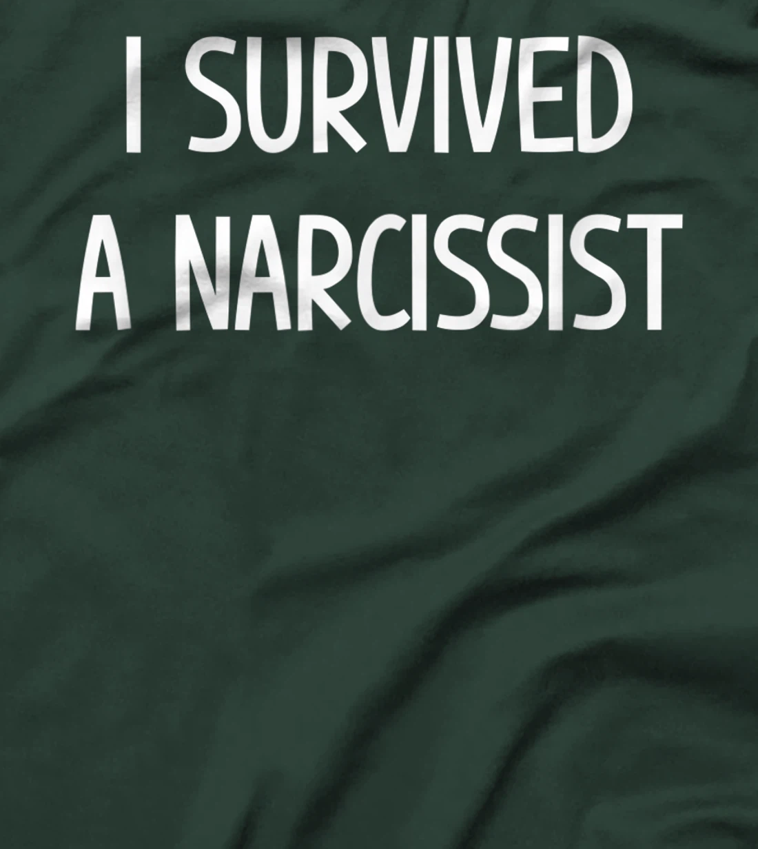 I Survived A Narcissist, Gift For Family T-Shirt