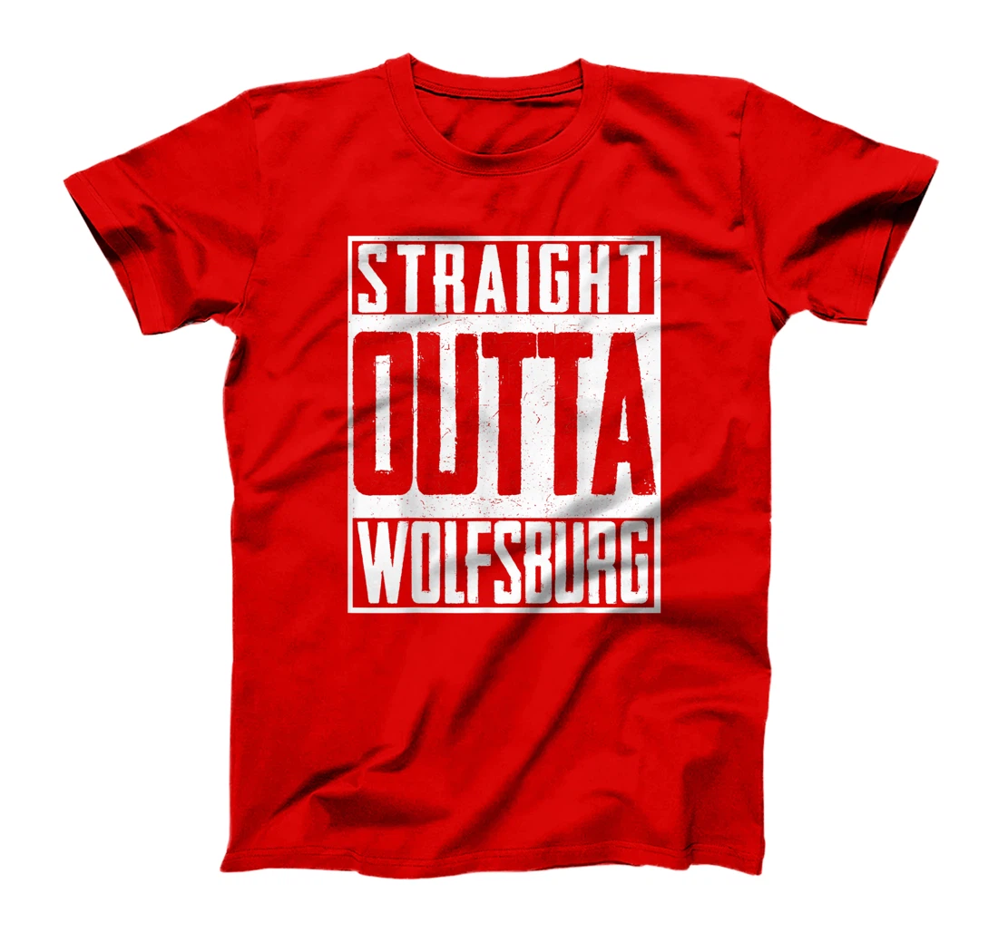 Straight Outta Wolfsburg Autostadt German Germany Pride T-Shirt