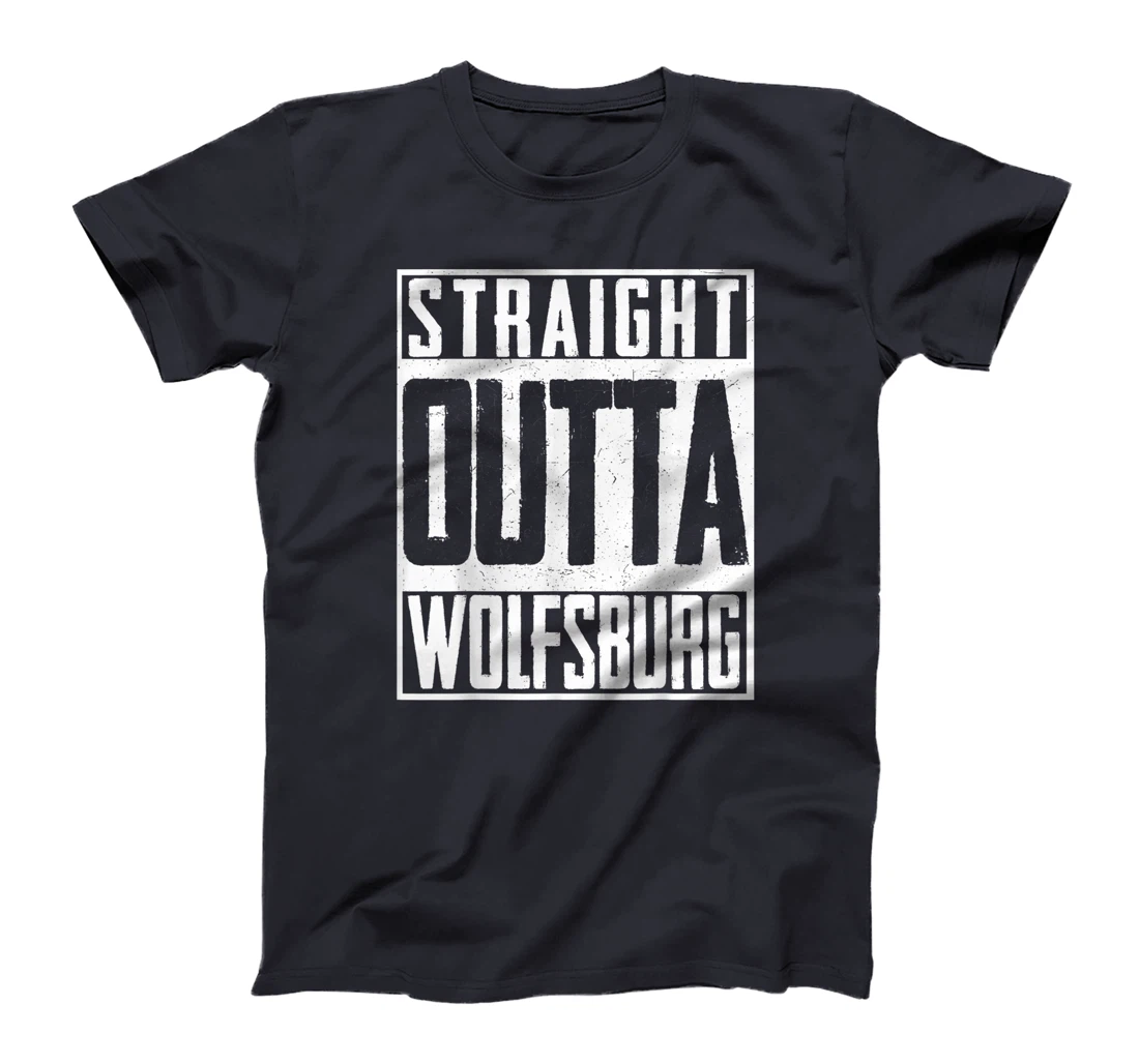 Straight Outta Wolfsburg Autostadt German Germany Pride T-Shirt