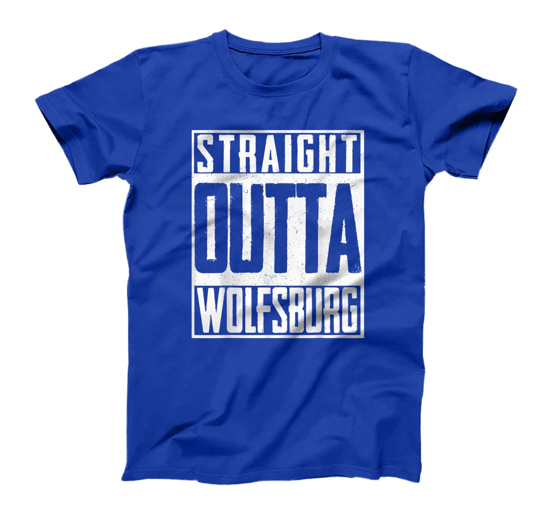 Straight Outta Wolfsburg Autostadt German Germany Pride T-Shirt
