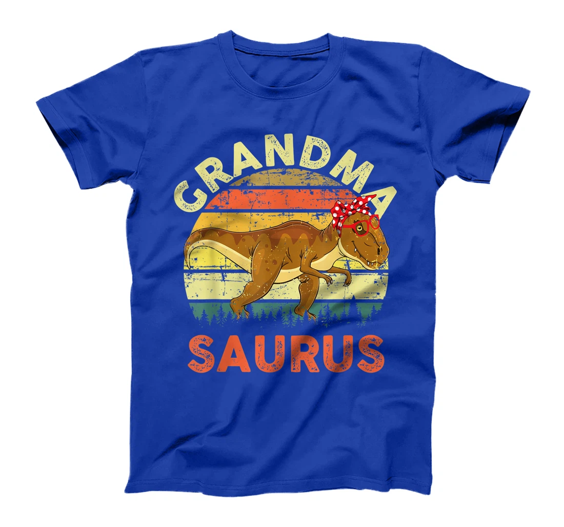 Grandmasaurus Dinosaur Shirt Grandma Saurus Family Matching T-Shirt