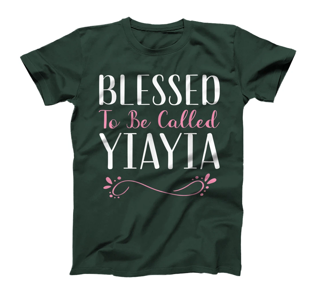 Blessed To Be Called YiaYia Cute Cool Yia-Yia T-Shirt