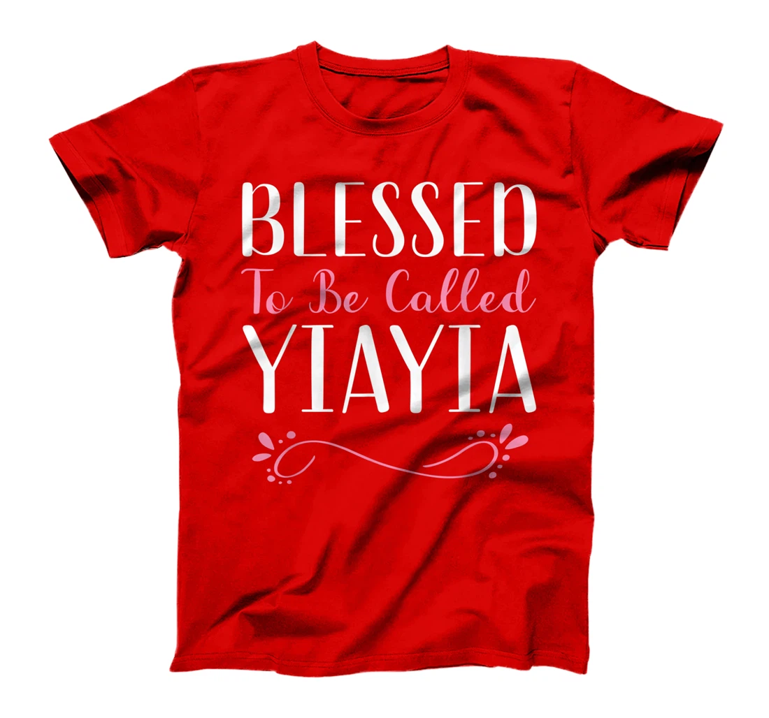 Blessed To Be Called YiaYia Cute Cool Yia-Yia T-Shirt