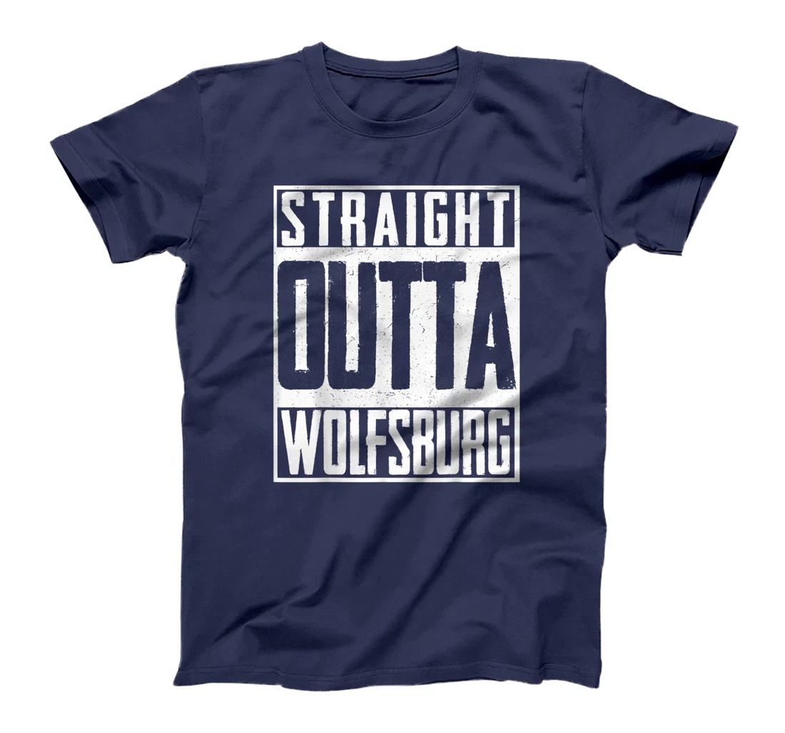 Straight Outta Wolfsburg Autostadt German Germany Pride T-Shirt