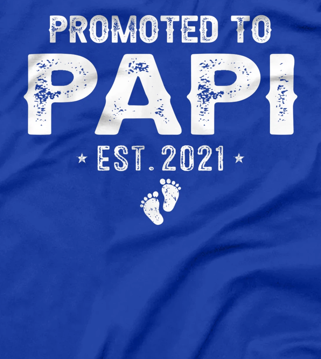 Promoted To Papi Est.2021 Pregnancy Baby Gift New Papi T-Shirt