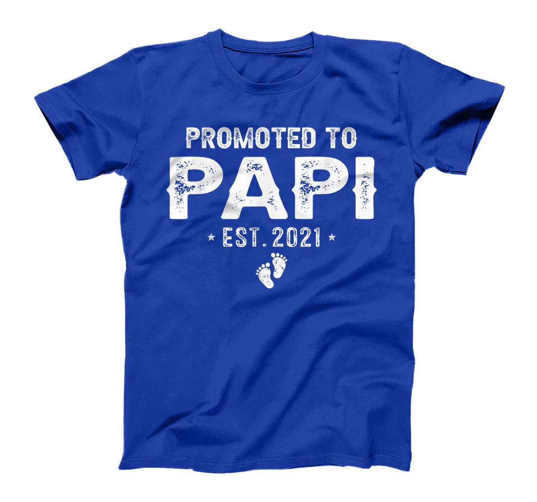Promoted To Papi Est.2021 Pregnancy Baby Gift New Papi T-Shirt