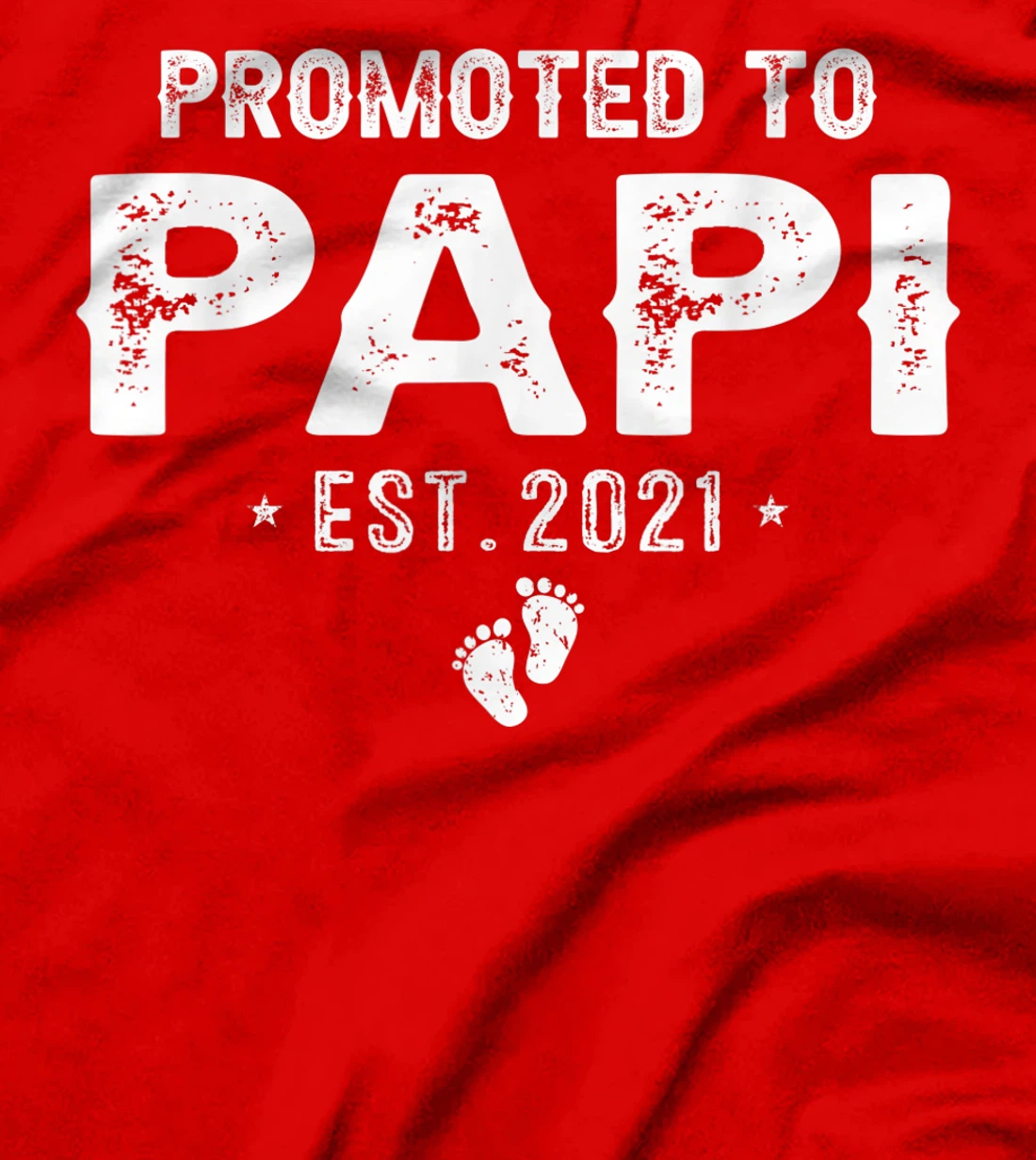 Promoted To Papi Est.2021 Pregnancy Baby Gift New Papi T-Shirt
