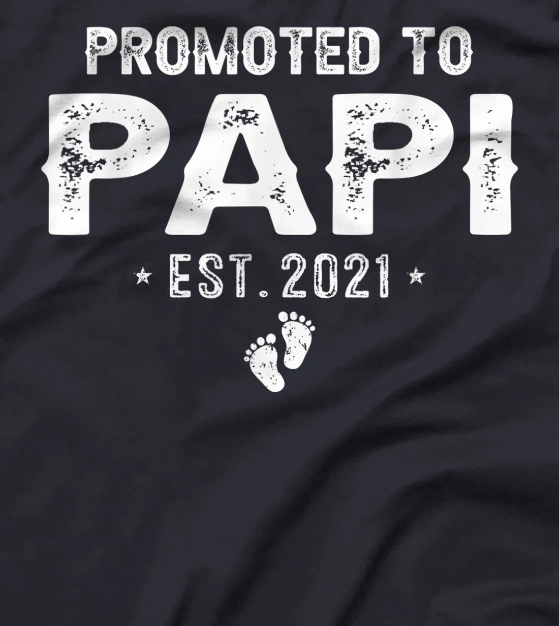 Promoted To Papi Est.2021 Pregnancy Baby Gift New Papi T-Shirt