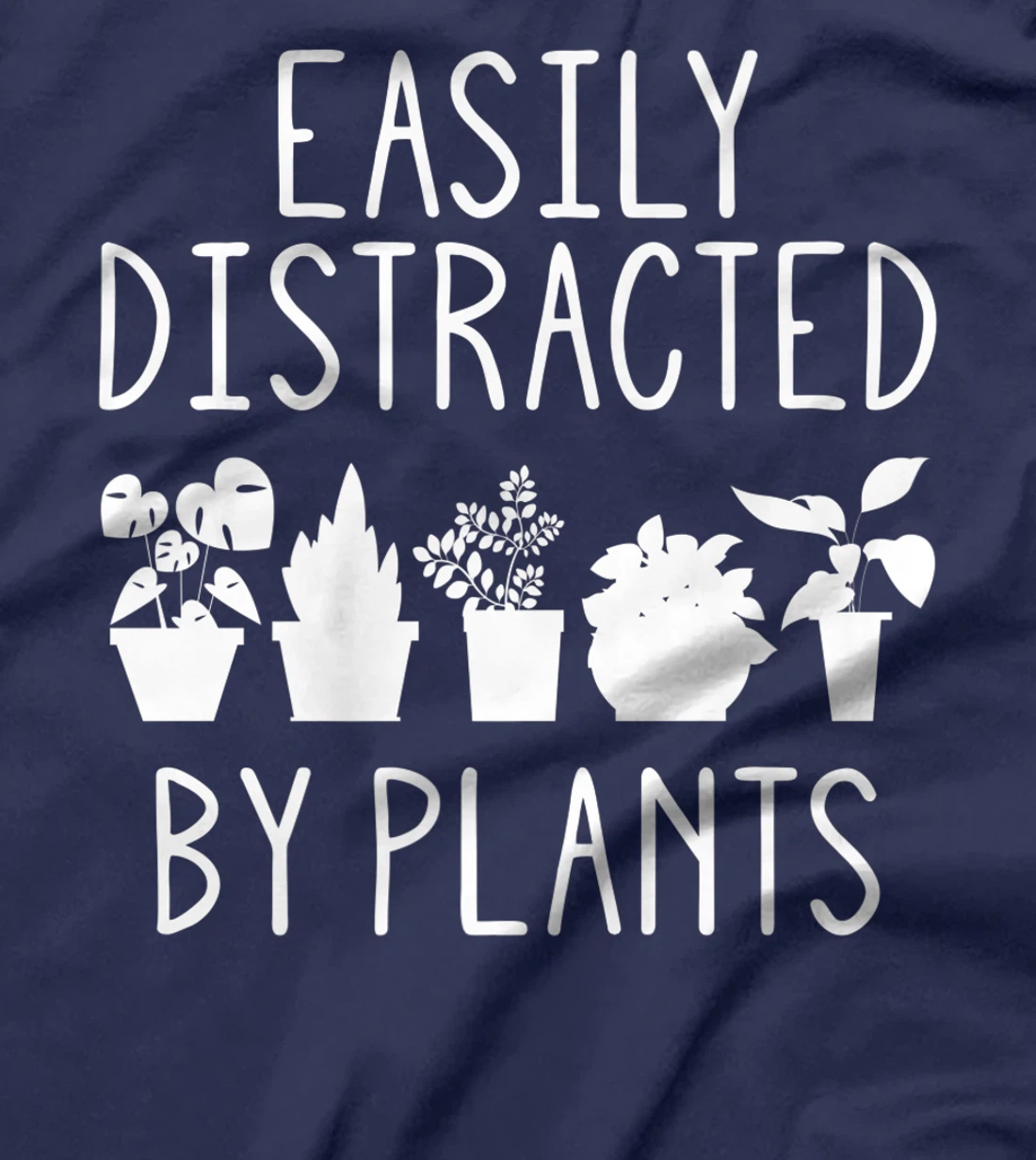 Easily Distracted By Plants Gardening Garden lover Gardener Premium T-Shirt