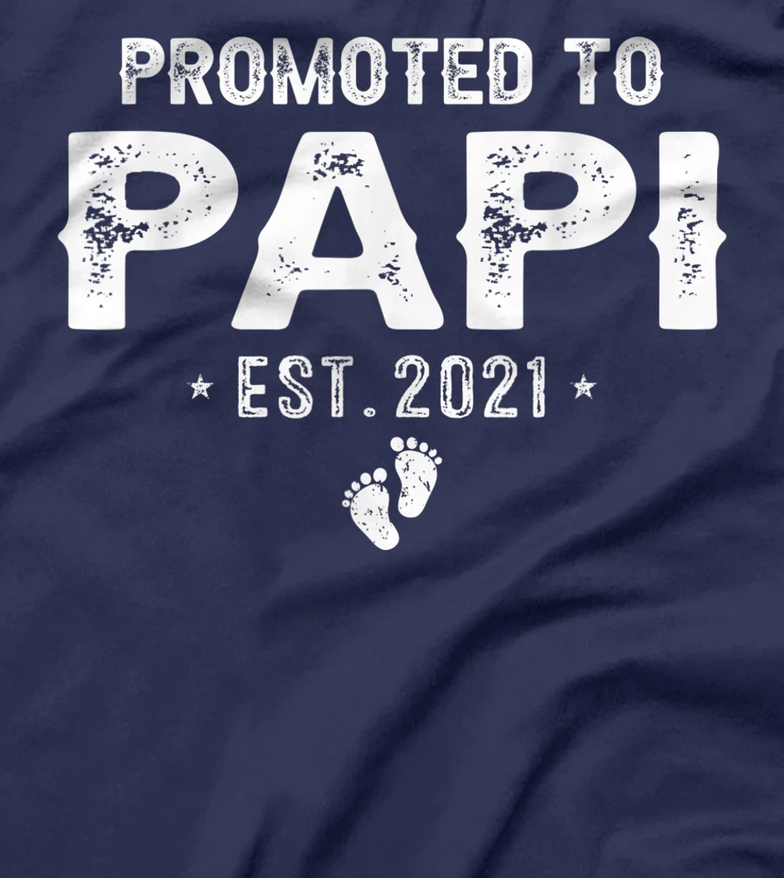 Promoted To Papi Est.2021 Pregnancy Baby Gift New Papi T-Shirt