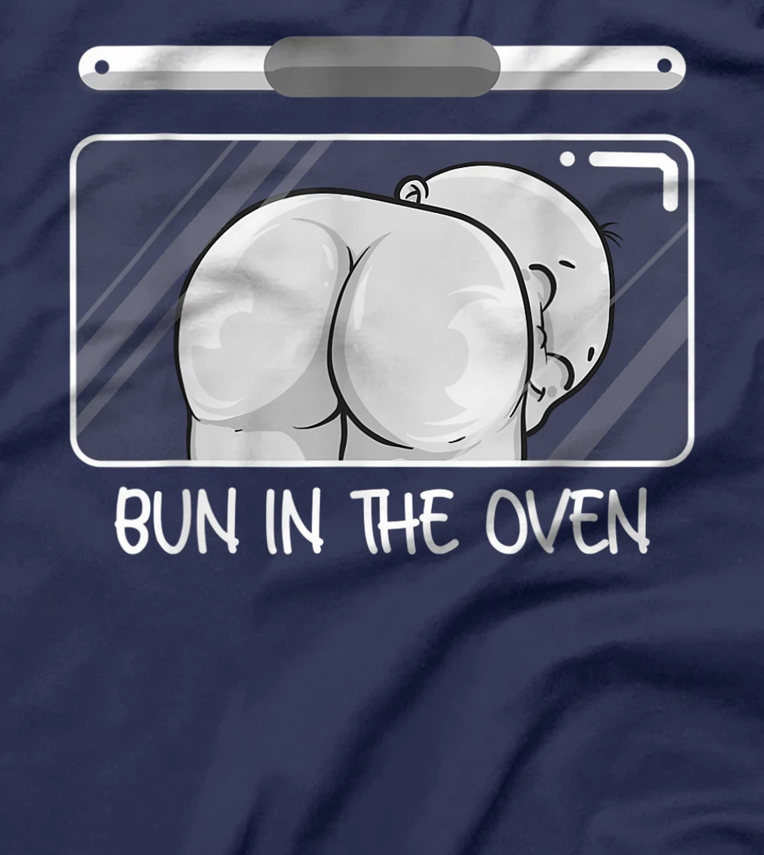 Funny Bun In The Oven Gift | Cute Expecting Pregnant Women T-Shirt