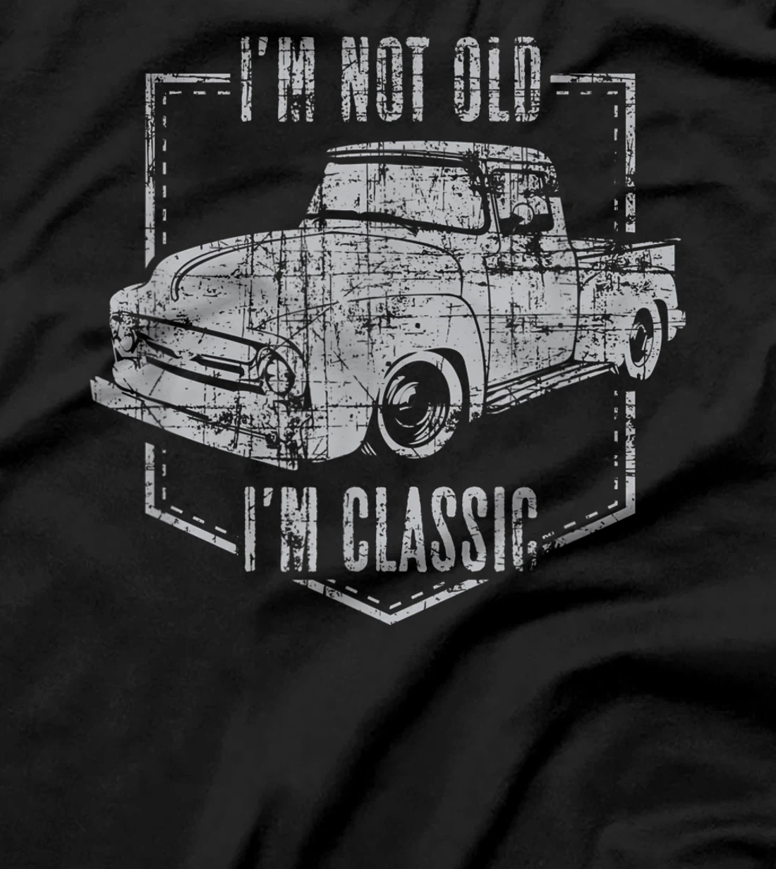 I'm Not Old I'm Classic Funny Car Graphic T-Shirt
