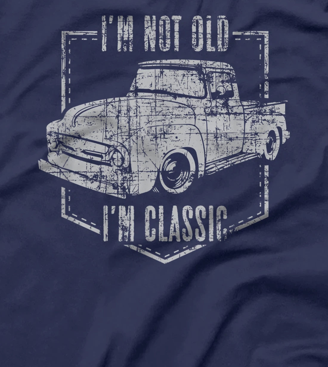 I'm Not Old I'm Classic Funny Car Graphic T-Shirt
