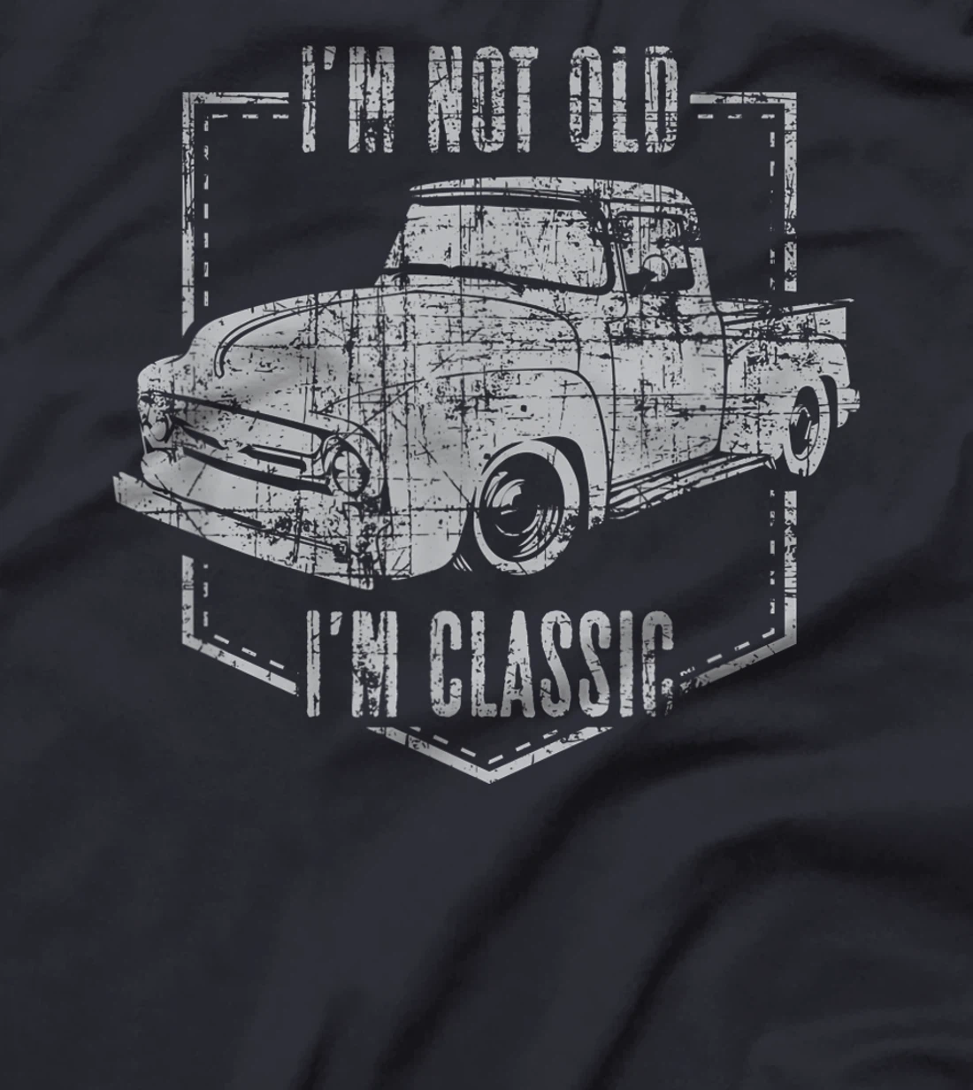 I'm Not Old I'm Classic Funny Car Graphic T-Shirt