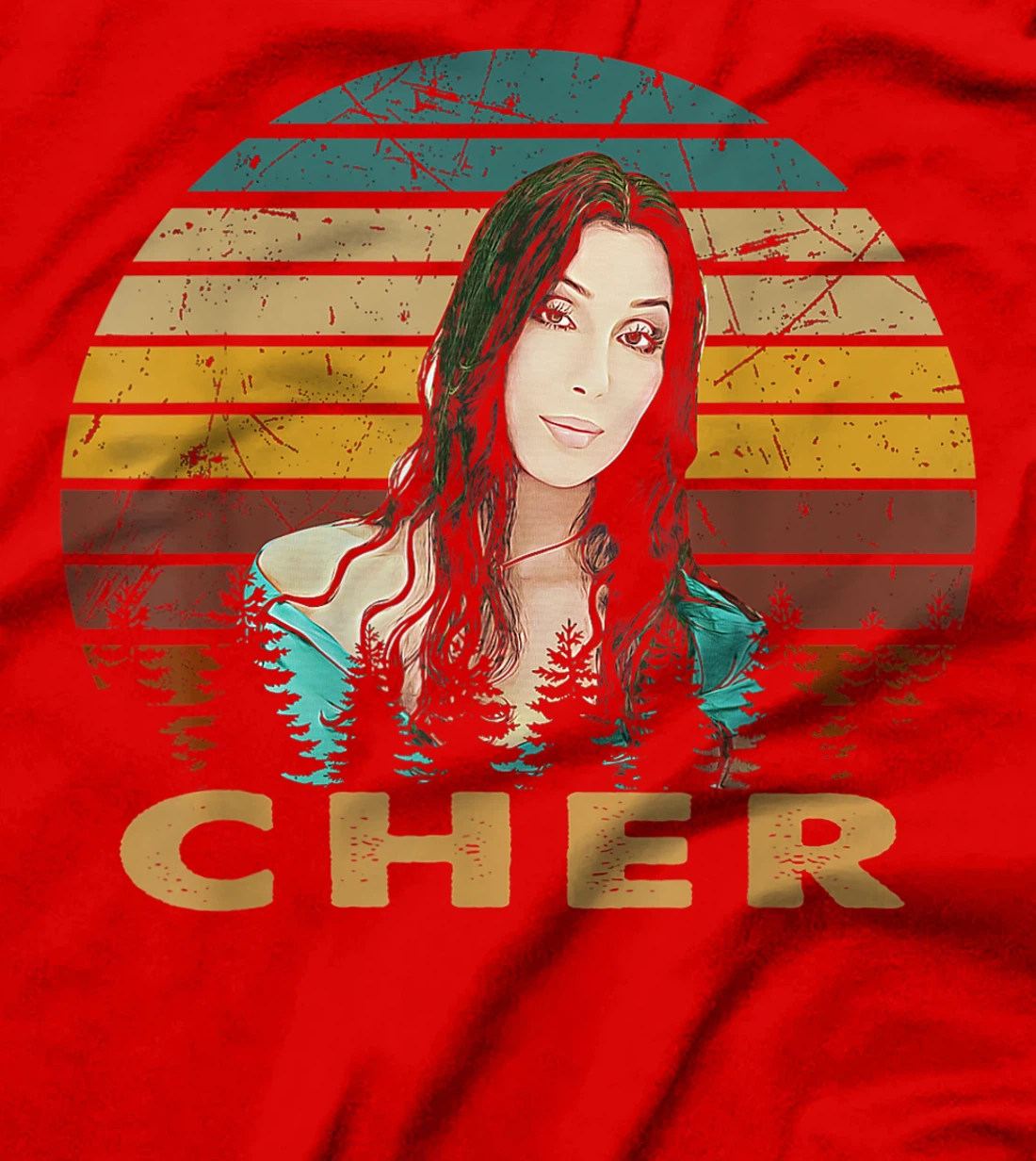 Vintage Cher's Essential Country Music Legends Live Forever T-Shirt