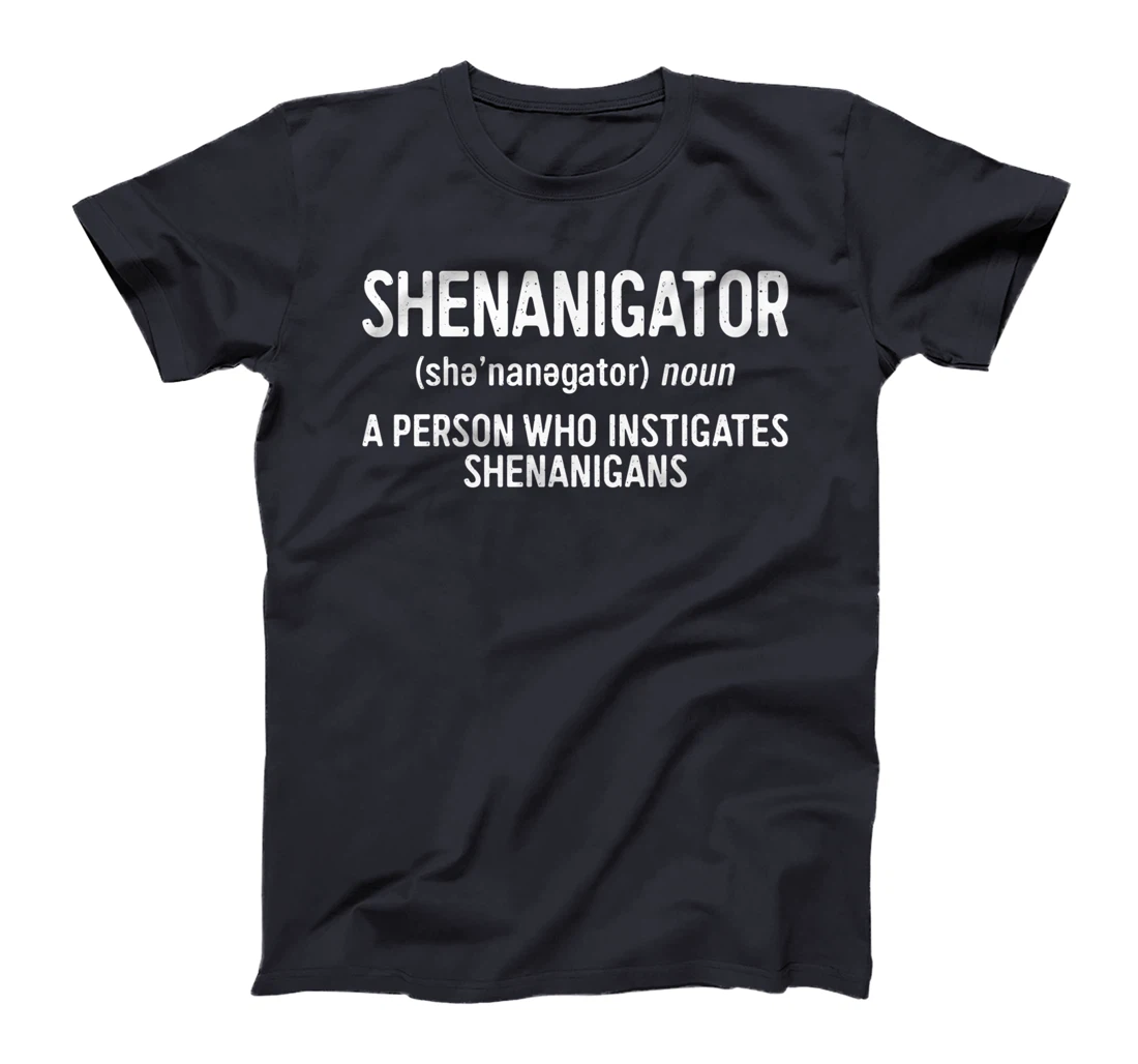 Shenanigator Definition T-Shirt Saint Patrick Day Gift Shirt Premium T-Shirt