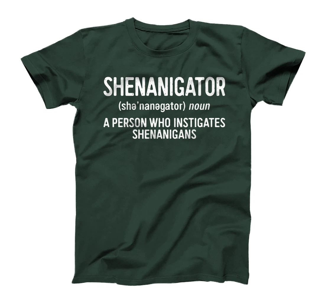 Shenanigator Definition T-Shirt Saint Patrick Day Gift Shirt Premium T-Shirt