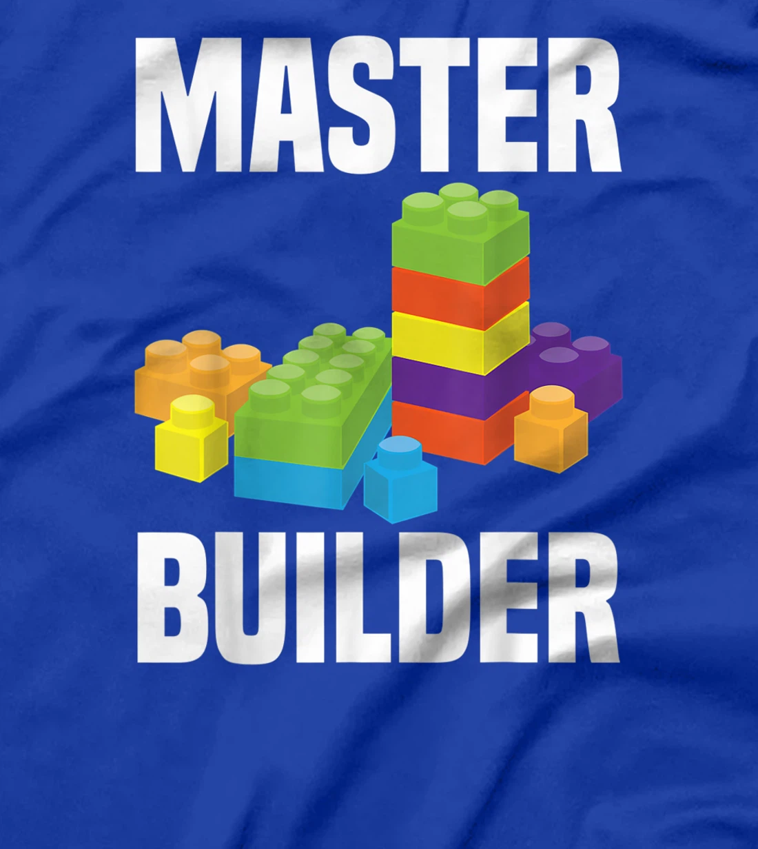 Cool Master Builder Funny Building Blocks Gift Men Women T-Shirt