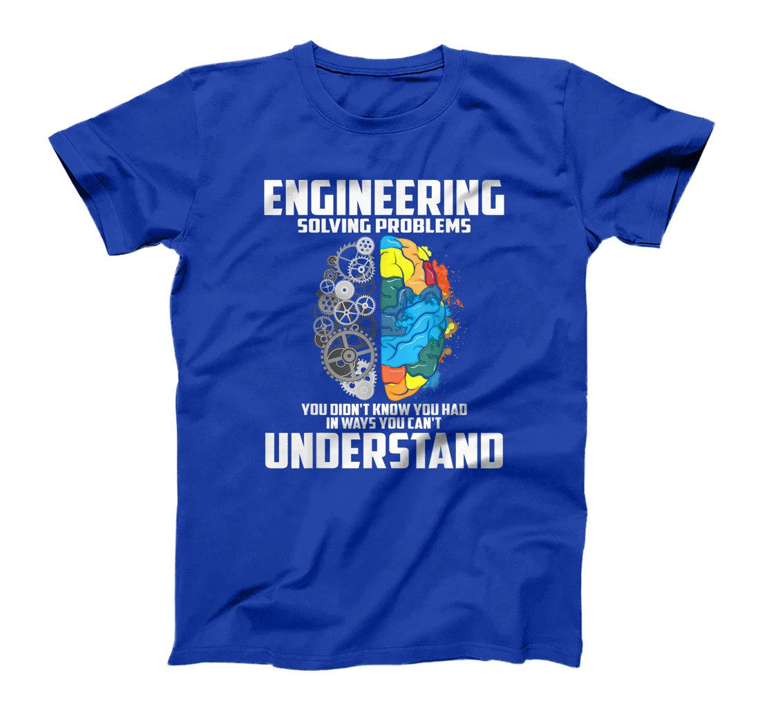 Cool Engineering Definition Funny Engineer Gift Men Women T-Shirt