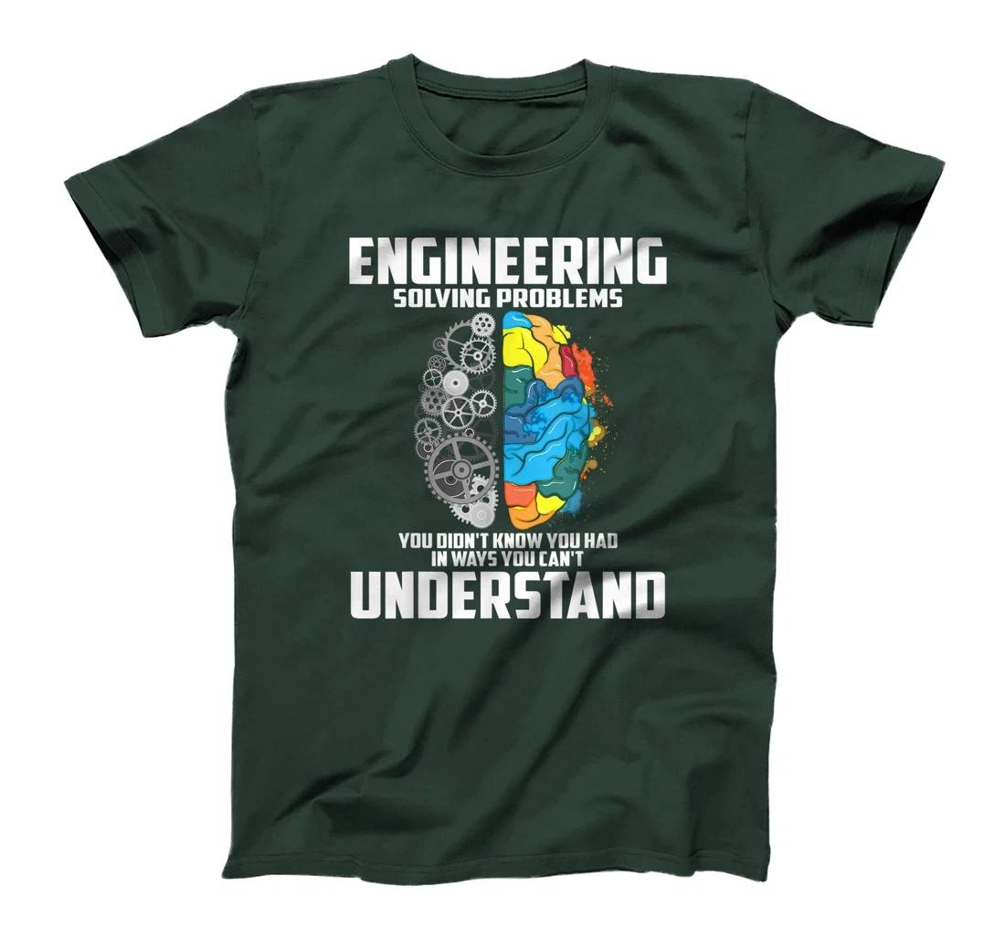 Cool Engineering Definition Funny Engineer Gift Men Women T-Shirt