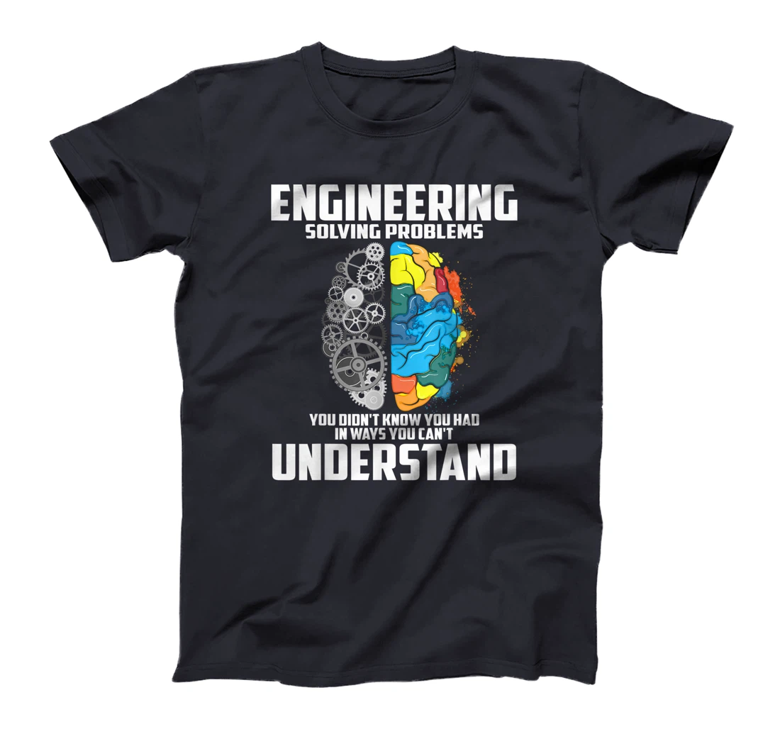Cool Engineering Definition Funny Engineer Gift Men Women T-Shirt