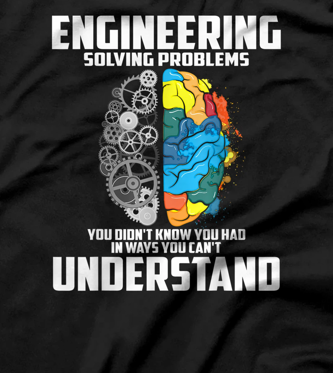 Cool Engineering Definition Funny Engineer Gift Men Women T-Shirt