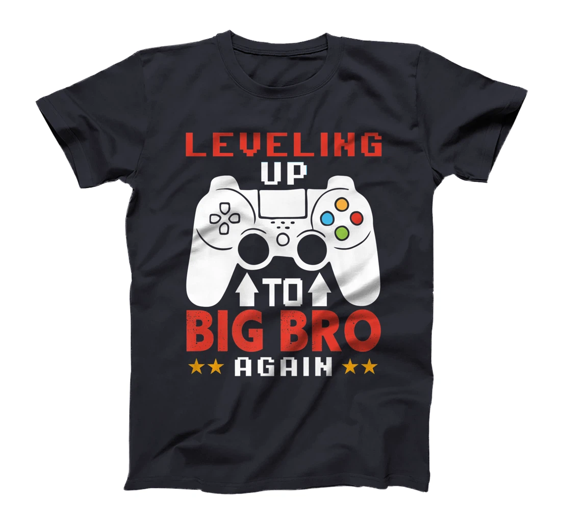 Promoted To Big Bro Again 2021 Leveling Up To Big Bro Again Premium T-Shirt