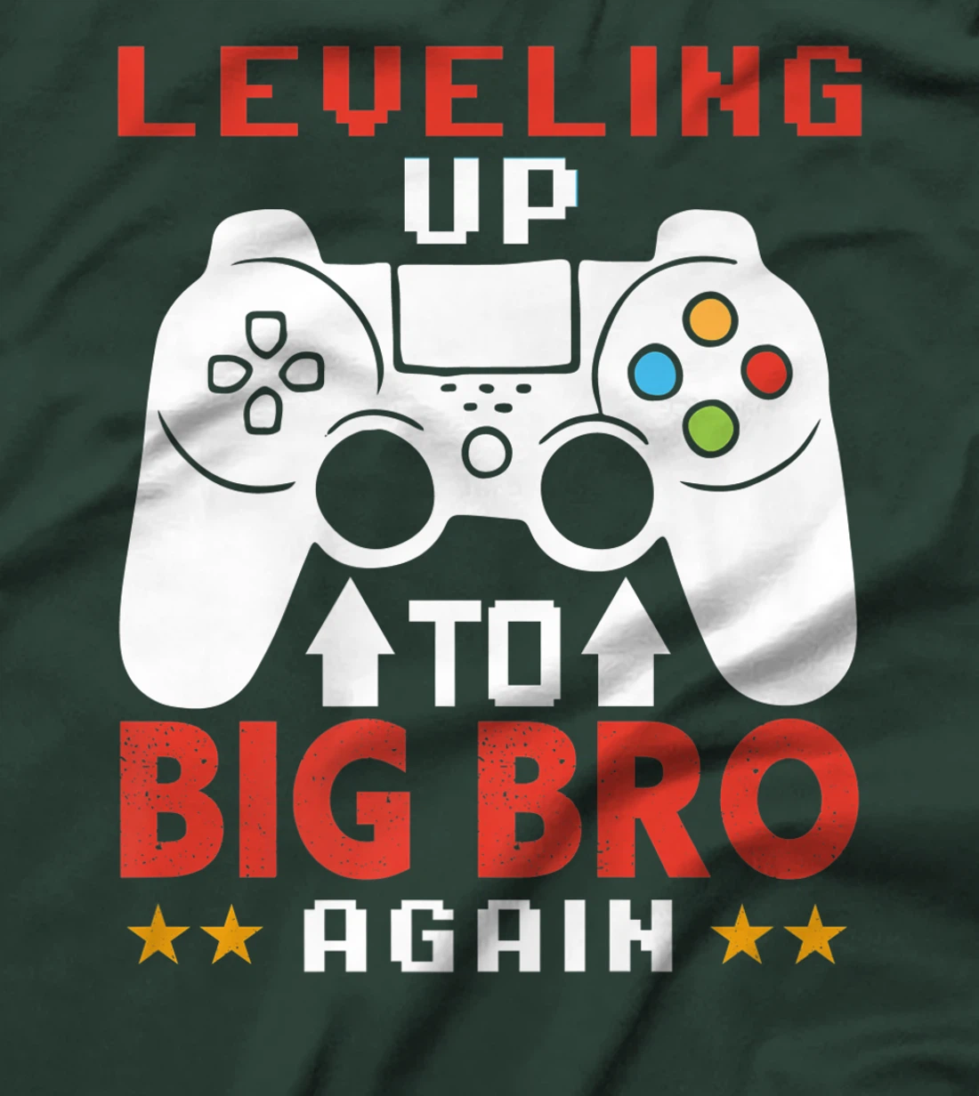 Promoted To Big Bro Again 2021 Leveling Up To Big Bro Again Premium T-Shirt