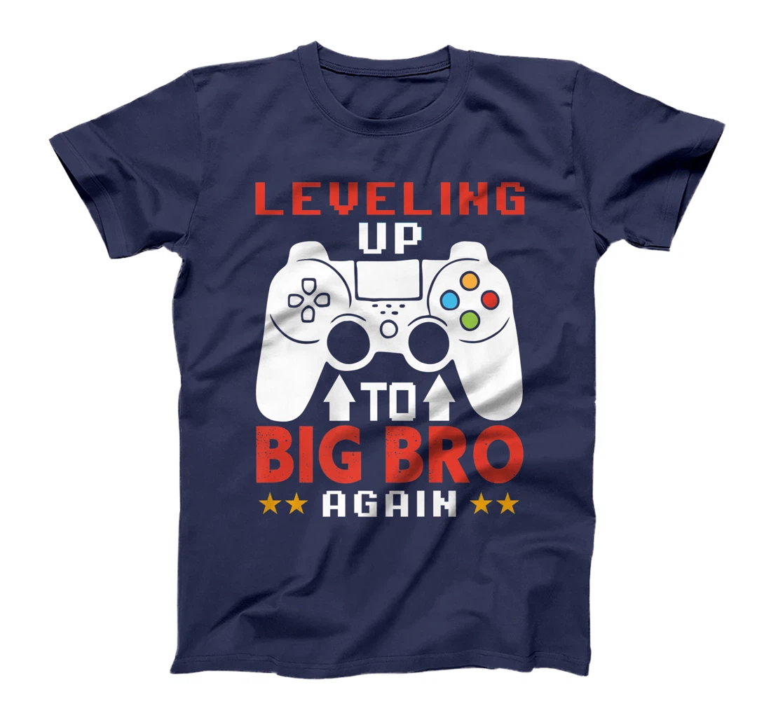 Promoted To Big Bro Again 2021 Leveling Up To Big Bro Again Premium T-Shirt