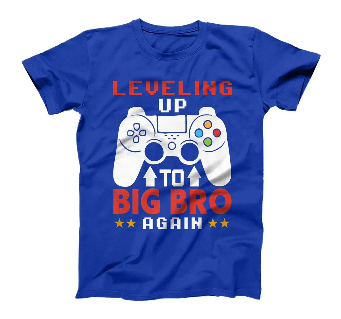 Promoted To Big Bro Again 2021 Leveling Up To Big Bro Again Premium T-Shirt