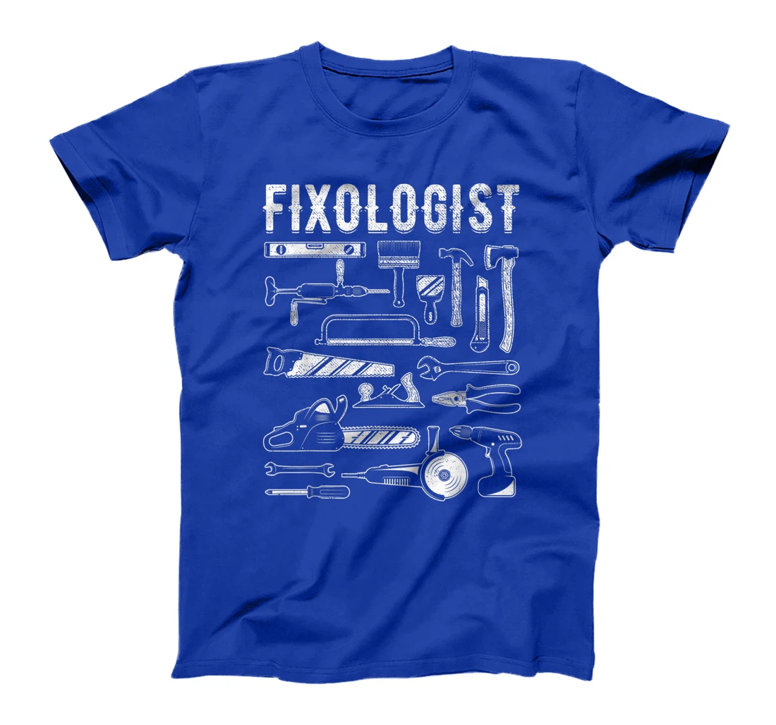 Carpenter Fixologist Repairman Tech DIY Mechanic Handyman T-Shirt